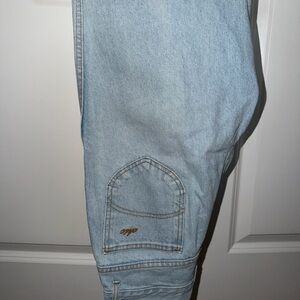 VINTAGE 1970s Chic Light Blue Relaxed Jeans